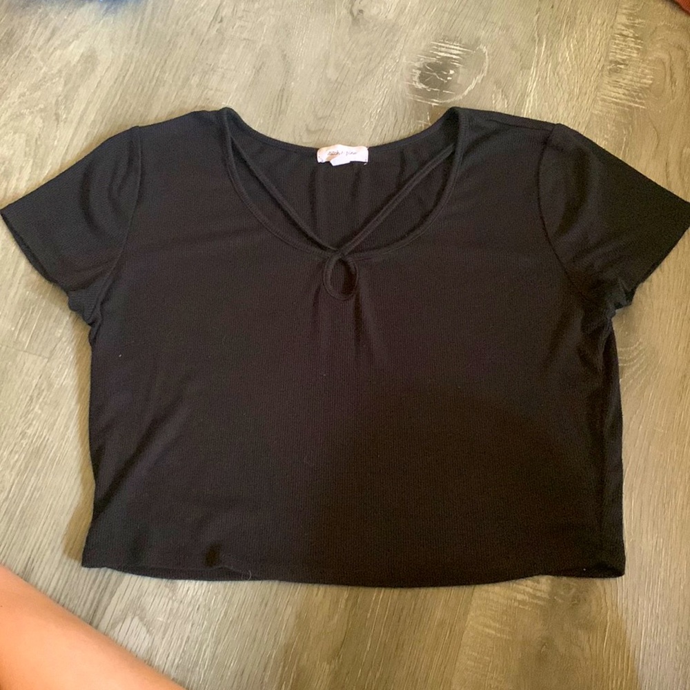 Stitch & Pine Large crop t-shirt
